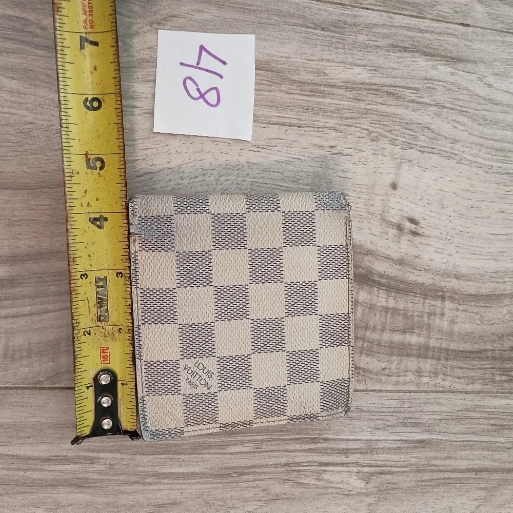 Louis Vuitton Damier Azur Mens Wallet